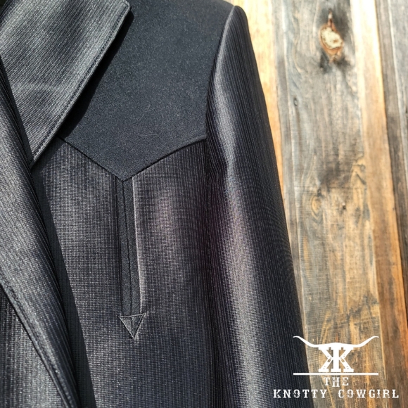 Circle S Black Wester Suit - Picture 2 of 2